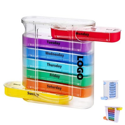 4 Times A Day Weekly Pill Organizer